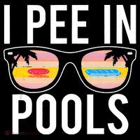 I Pee In Pools Backpack thumb 2