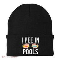 I Pee In Pools Beanie thumb 0