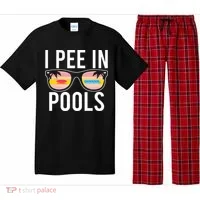 I Pee In Pools Pajama Set thumb 0