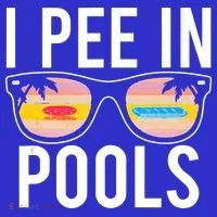 I Pee In Pools Sweatshirt thumb 3
