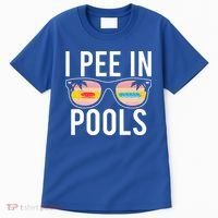 I Pee In Pools Tall T-Shirt thumb 0