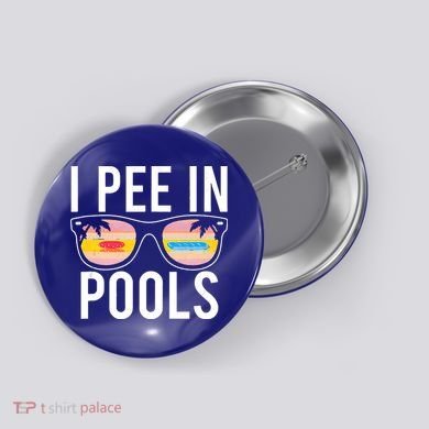 I Pee In Pools Button