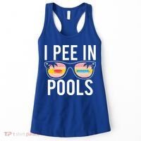 I Pee In Pools Women's Tank Top thumb 0