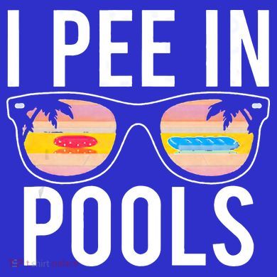 I Pee In Pools Tie Dye Hoodie