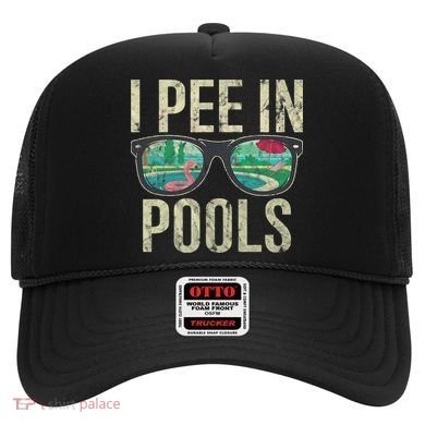 I Pee In Pools Glasses Summer Vacation Funny Hat