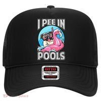 I Pee In Pools Funny Dog Swimming Pool Jokes Hat thumb 0