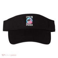 I Pee In Pools Funny Dog Swimming Pool Jokes Visor thumb 0