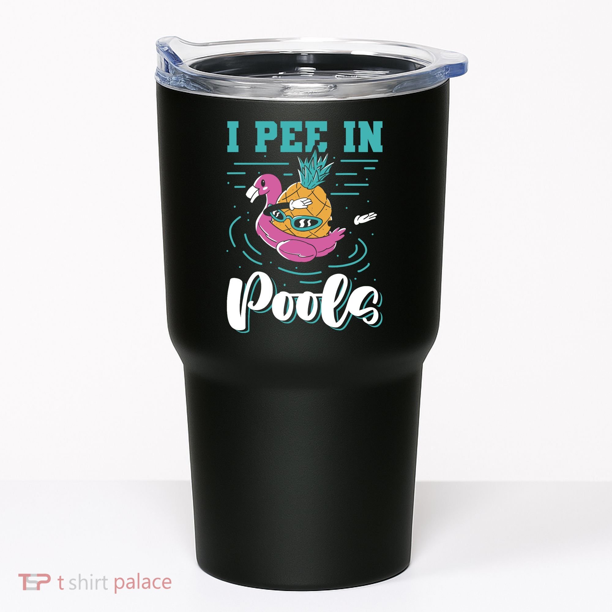 I Pee In Pools Swimming Joke Peeing In Public Pools Tumbler