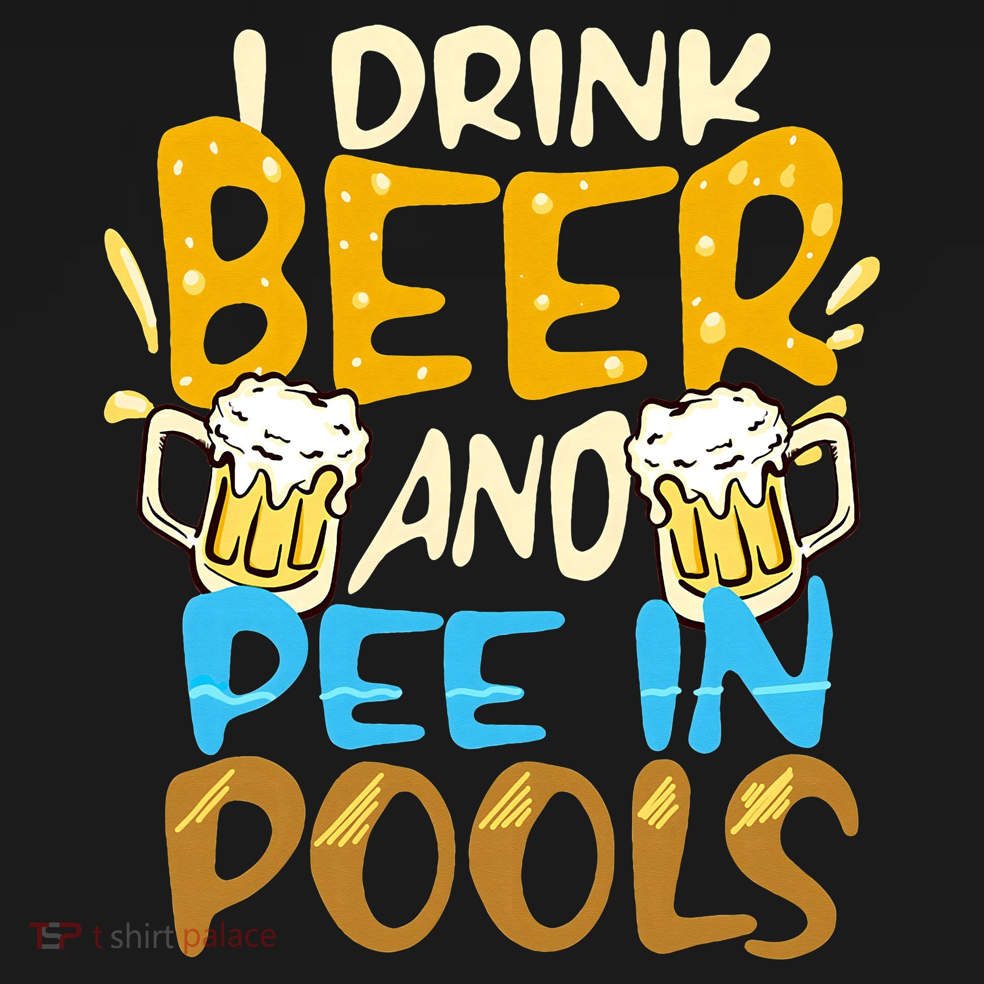I Pee In Pools Swimming Swim Drink Beer I Pee In Pools Bucket Hat