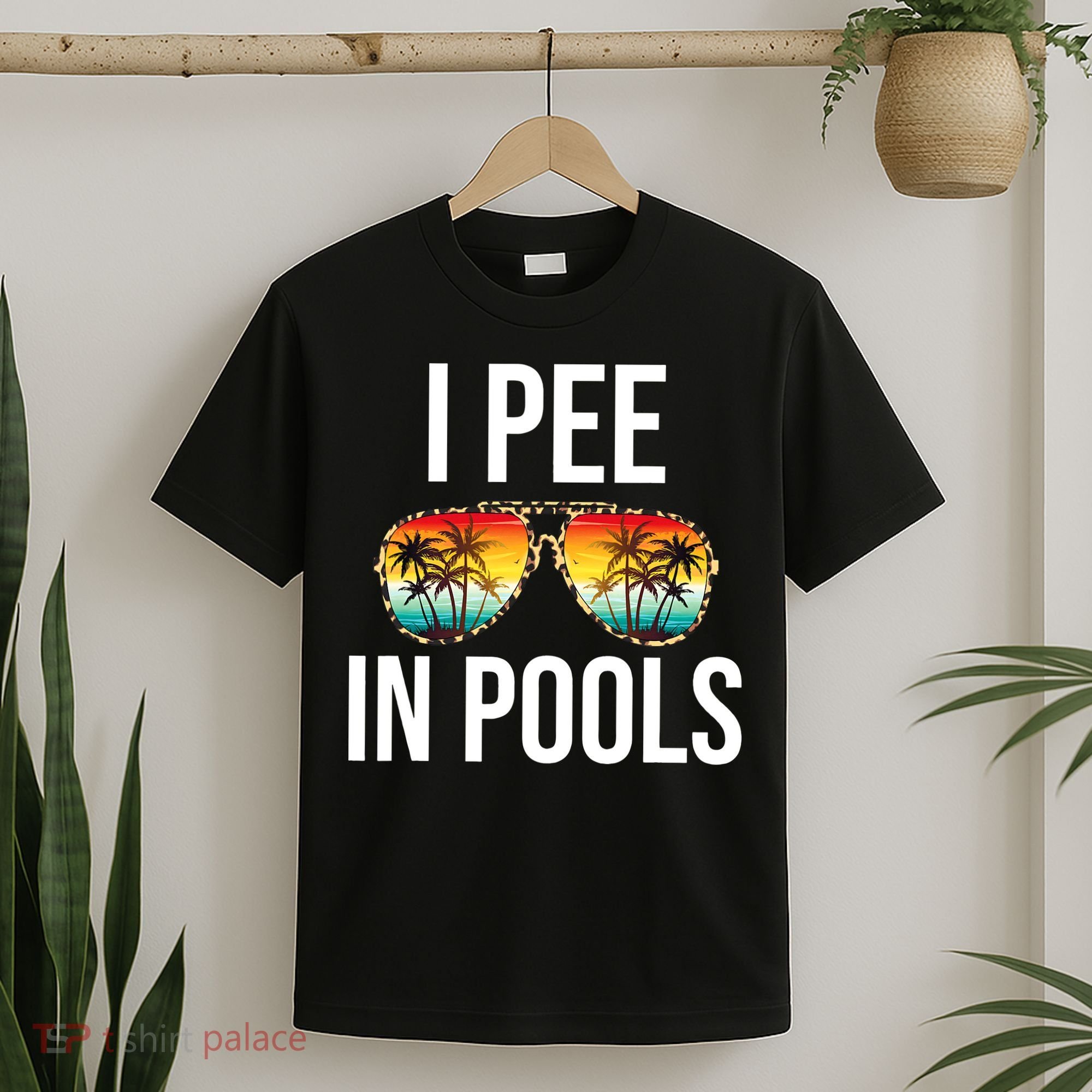 I Pee In Pools Funny Sarcastic Sayings Swim Swimmer Vacation T-Shirt