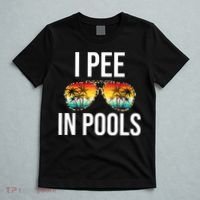 I Pee In Pools Funny Sarcastic Sayings Swim Swimmer Vacation T-Shirt thumb 5