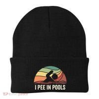 I Pee In Pools Swimming Swim Vacation I Pee In Pools Beanie thumb 0