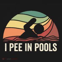 I Pee In Pools Swimming Swim Vacation I Pee In Pools Women's Hoodie thumb 2