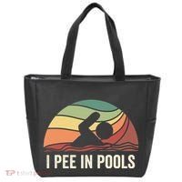I Pee In Pools Swimming Swim Vacation I Pee In Pools Tote Bag thumb 0