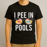 I Pee In Pools T-Shirt thumb 3