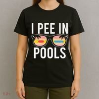 I Pee In Pools T-Shirt thumb 4
