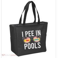 I Pee In Pools Tote Bag thumb 2