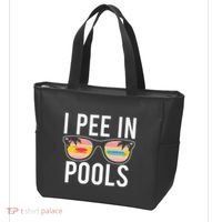I Pee In Pools Tote Bag thumb 3