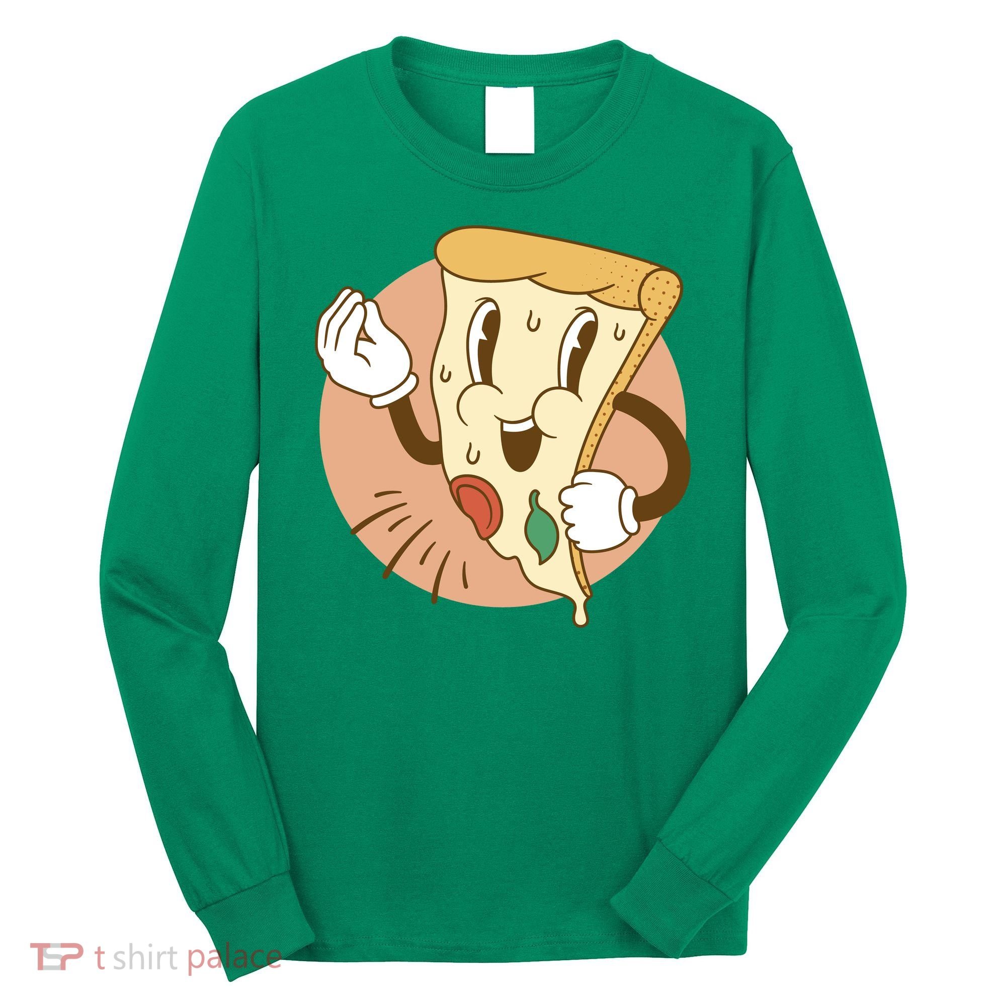 Italian Pizza Long Sleeve Shirt