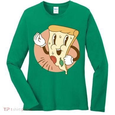 Italian Pizza Women's Long Sleeve Shirt