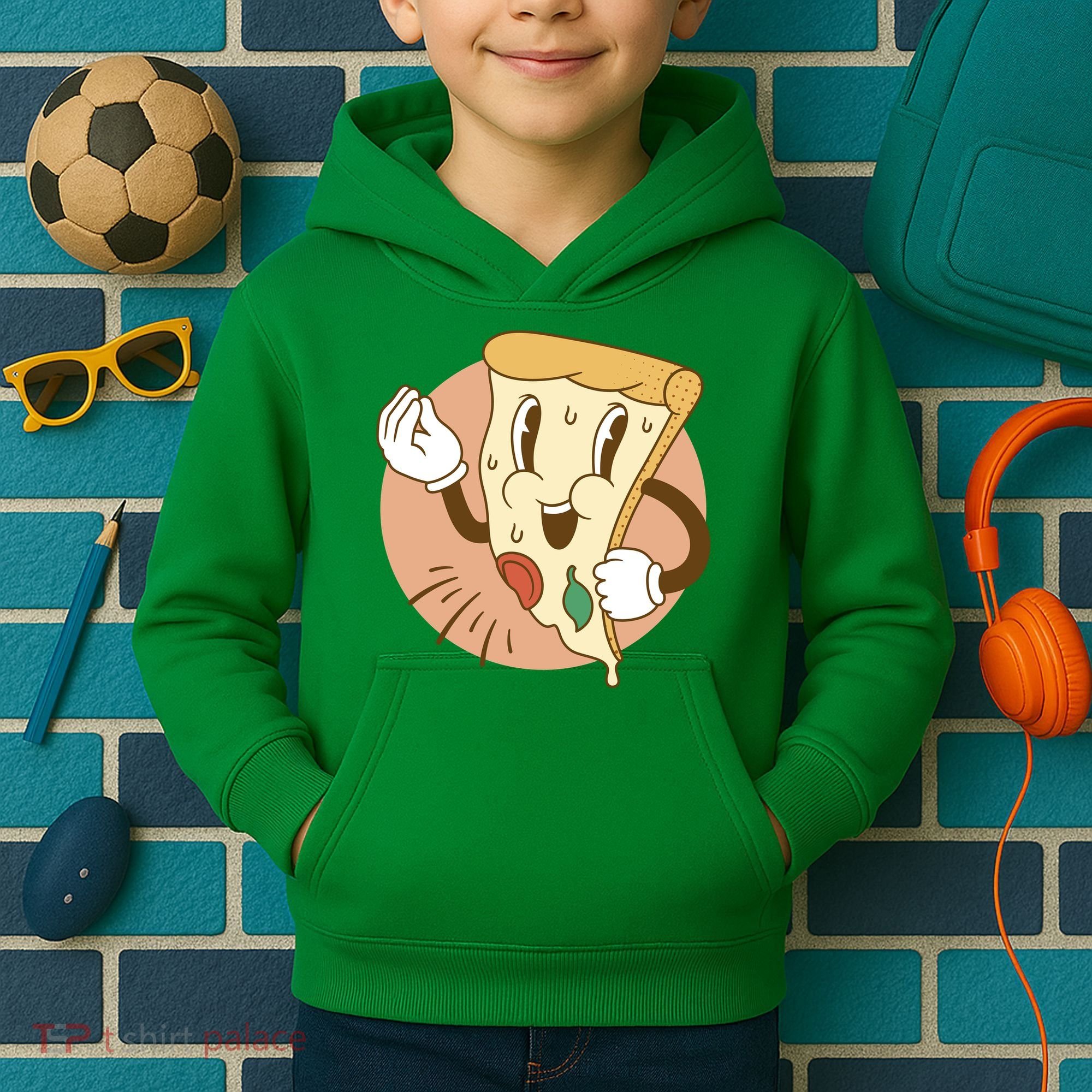 Italian Pizza Kids Hoodie
