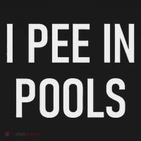 I Pee In Pools Funny Jokes Sarcastic Sayings Baby Bodysuit thumb 2