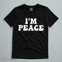 I'M PEACE - I COME IN PEACE Funny Couple's Matching A T-Shirt thumb 5