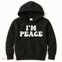 I'M PEACE - I COME IN PEACE Funny Couple's Matching A Kids Hoodie thumb 0