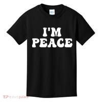 I'M PEACE - I COME IN PEACE Funny Couple's Matching A Kids T-Shirt thumb 0