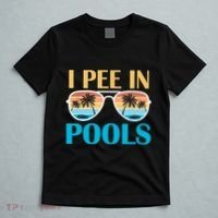I Pee In Pools Funny Jokes Sarcastic Sayings T-Shirt thumb 5