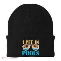 I Pee In Pools Funny Jokes Sarcastic Sayings Beanie thumb 0