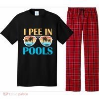 I Pee In Pools Funny Jokes Sarcastic Sayings Pajama Set thumb 0