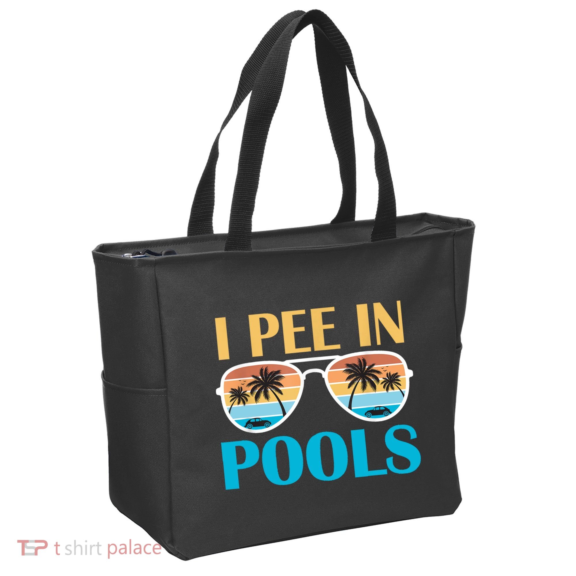 I Pee In Pools Funny Jokes Sarcastic Sayings Tote Bag
