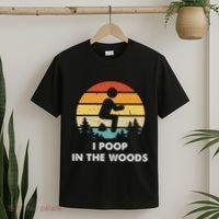I Poop In The Woods Funny Outdoors T-Shirt thumb 2
