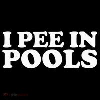 I Pee In Pools Funny Vacation I Pee In Pools Women's Hoodie thumb 2