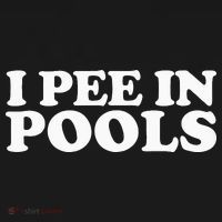 I Pee In Pools Funny Vacation I Pee In Pools Baby Bodysuit thumb 2