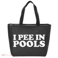 I Pee In Pools Funny Vacation I Pee In Pools Tote Bag thumb 0