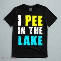 I Pee In The Lake Funny Summer Vacation T-Shirt thumb 5