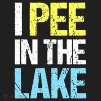I Pee In The Lake Funny Summer Vacation Tumbler thumb 3