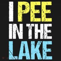 I Pee In The Lake Funny Summer Vacation Visor thumb 3
