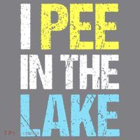 I Pee In The Lake Funny Summer Vacation Women's Hoodie thumb 2
