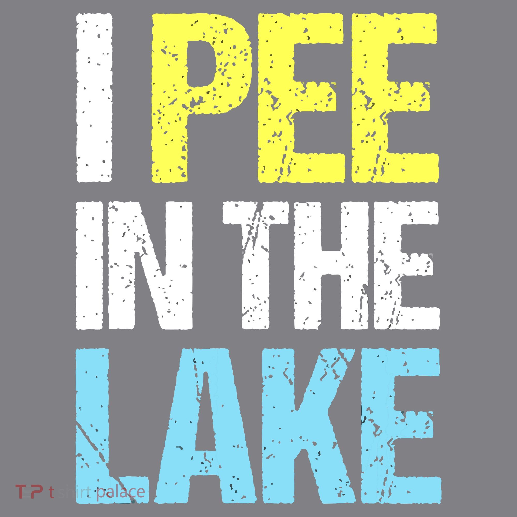 I Pee In The Lake Funny Summer Vacation Women's Hoodie