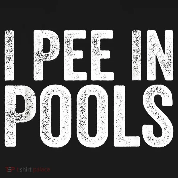 I Pee In Pools Funny Hoodie