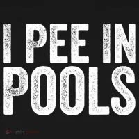 I Pee In Pools Funny Sweatshirt thumb 3