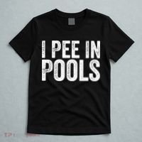 I Pee In Pools Funny T-Shirt thumb 5