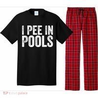 I Pee In Pools Funny Pajama Set thumb 0