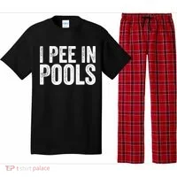 I Pee In Pools Funny Pajama Set thumb 0