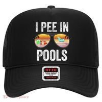 I Pee In Pools Funny Hat thumb 0