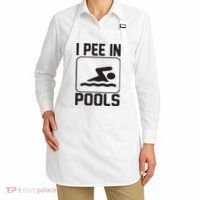 I Pee In Pools Funny I Pee In Pools Apron thumb 2