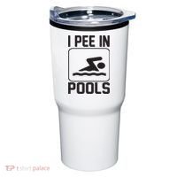 I Pee In Pools Funny I Pee In Pools Tumbler thumb 0